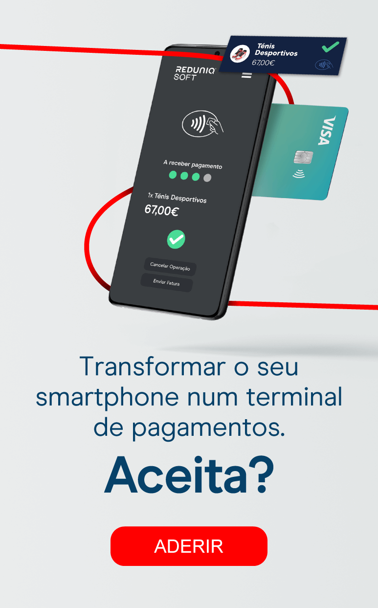 REDUNIQ Soft | Transforme o seu Smartphone num terminal de pagamento