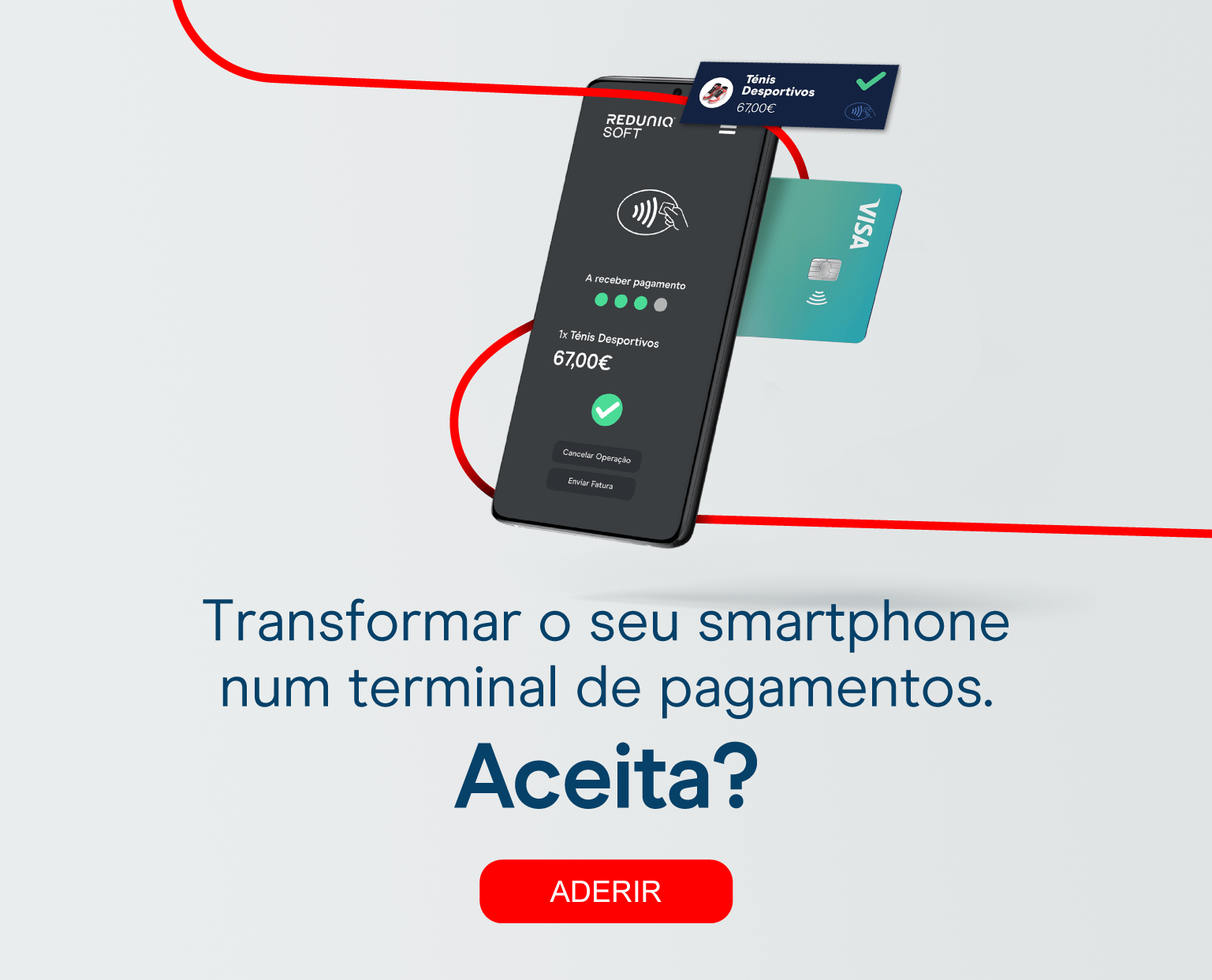 REDUNIQ Soft | Transforme o seu Smartphone num terminal de pagamento